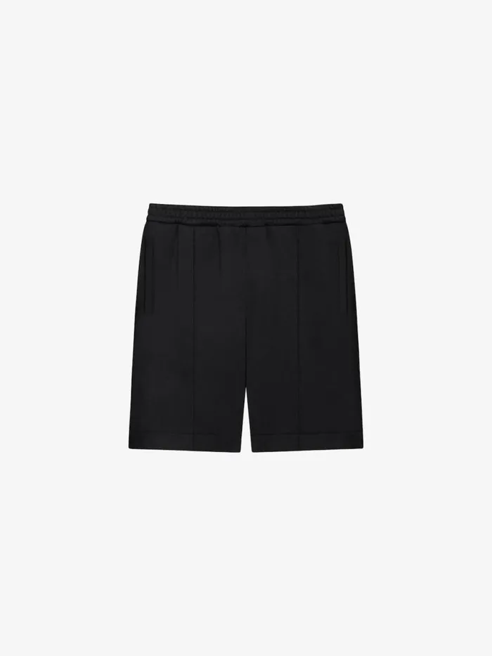 Men Pants and Shorts Givenchy Bermuda Shorts In Fleece Black