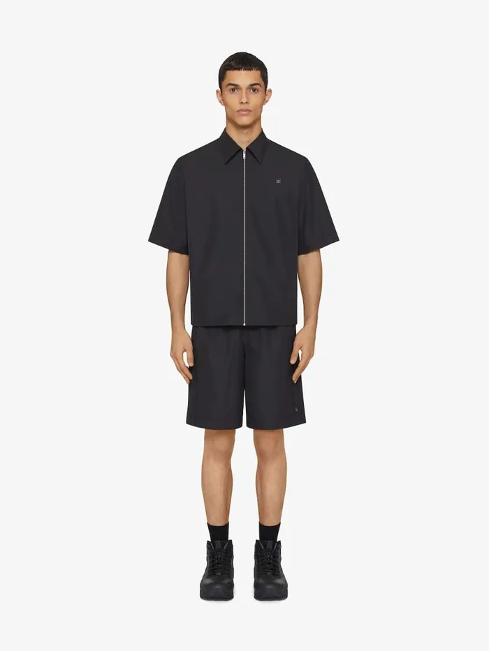 Men Pants and Shorts Givenchy Bermuda Shorts With 4G Detail Black