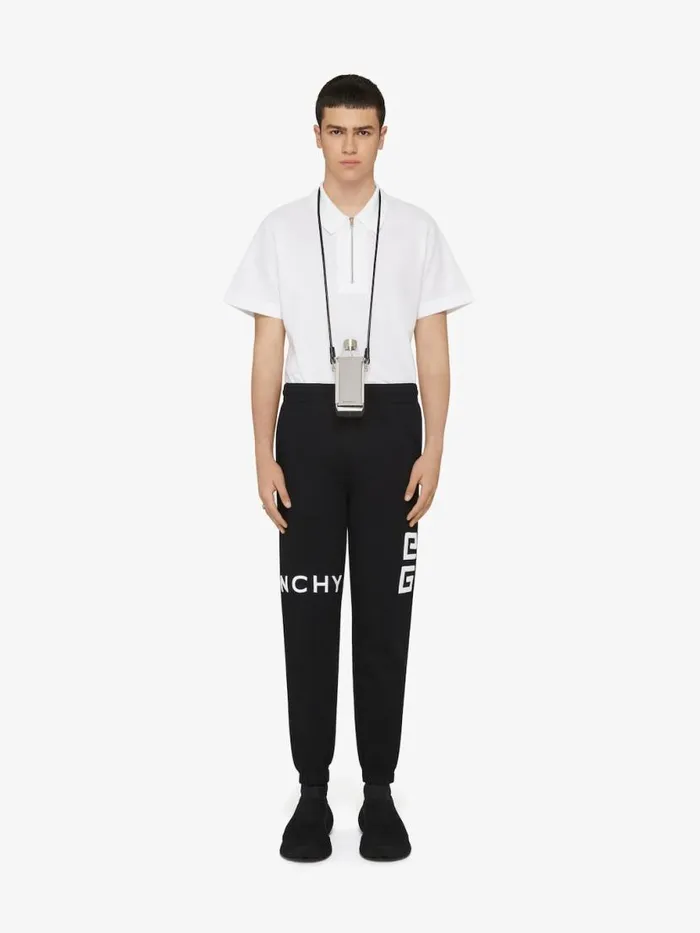 Men Pants and Shorts Givenchy GIVENCHY 4G Slim Fit Jogger Pants In Fleece Black Men Pants and Shorts Givenchy GIVENCHY 4G Slim Fit Jogger Pants In Fleece Black