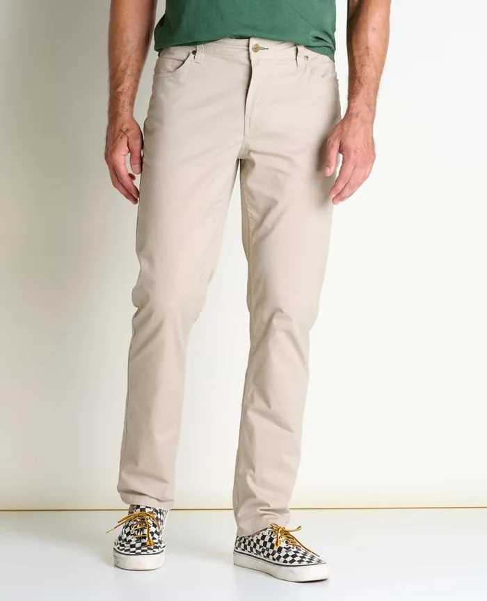 Men Pants Toad and Co Mission Ridge 5 Pocket Lean Pant Twine