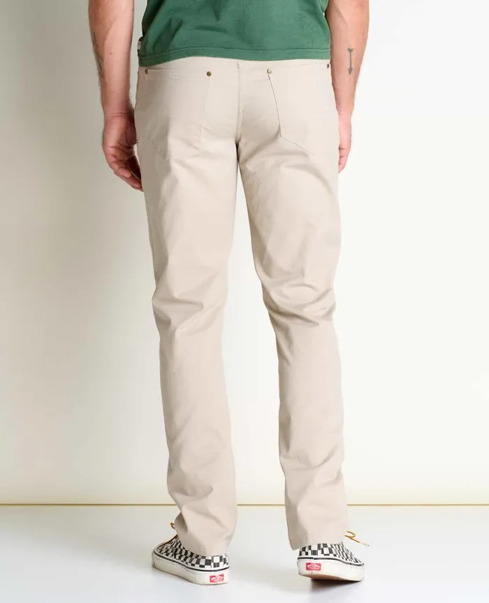 Men Pants Toad and Co Mission Ridge 5 Pocket Lean Pant Twine