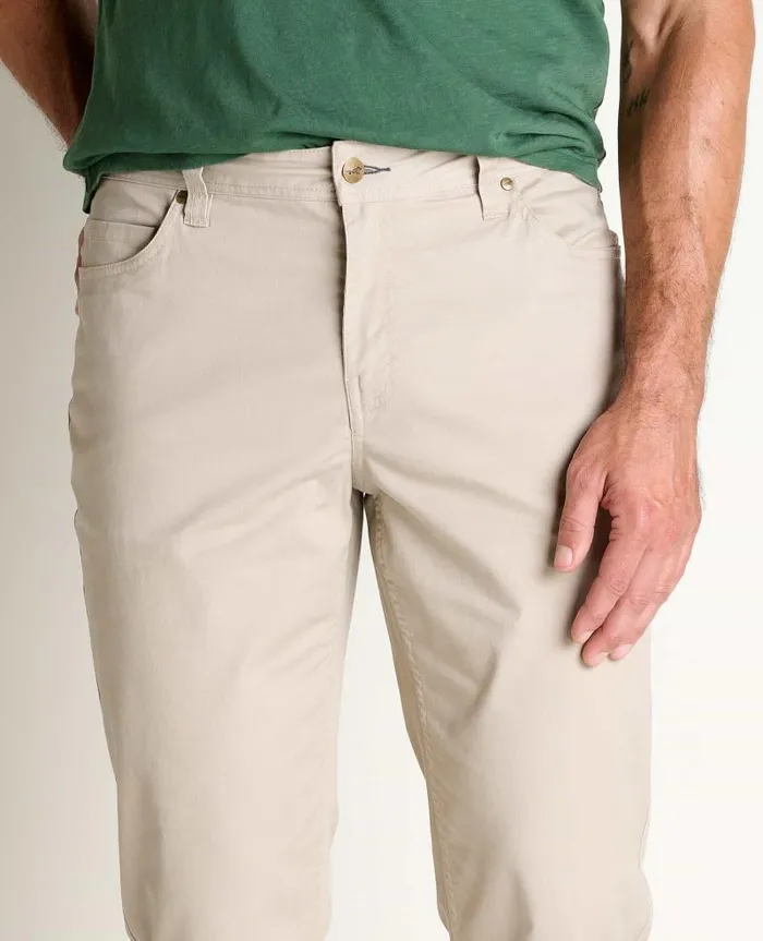 Men Pants Toad and Co Mission Ridge 5 Pocket Lean Pant Twine