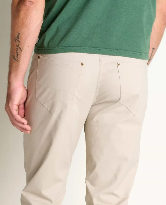 Men Pants Toad and Co Mission Ridge 5 Pocket Lean Pant Twine