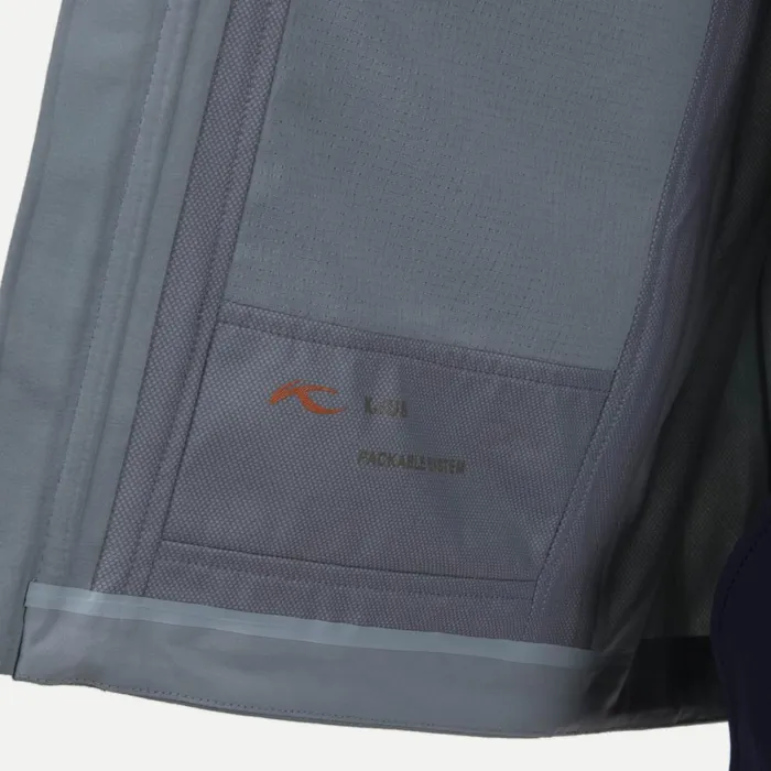 Men Rain Rescue 25L Jacket 8211 Lightweight Waterproof Golf Jacket Seaglassseaglass KJUS Rainwear