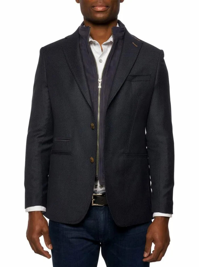 Men Robert Graham Blazers Uptown Xv Blazer Navy