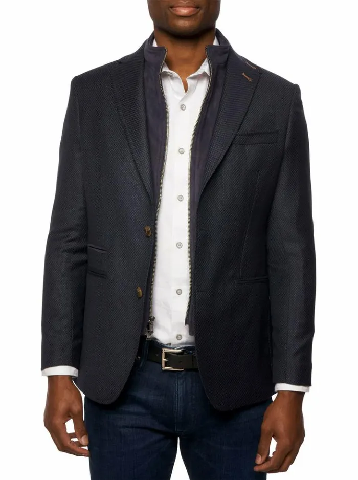 Men Robert Graham Blazers Uptown Xv Blazer Navy