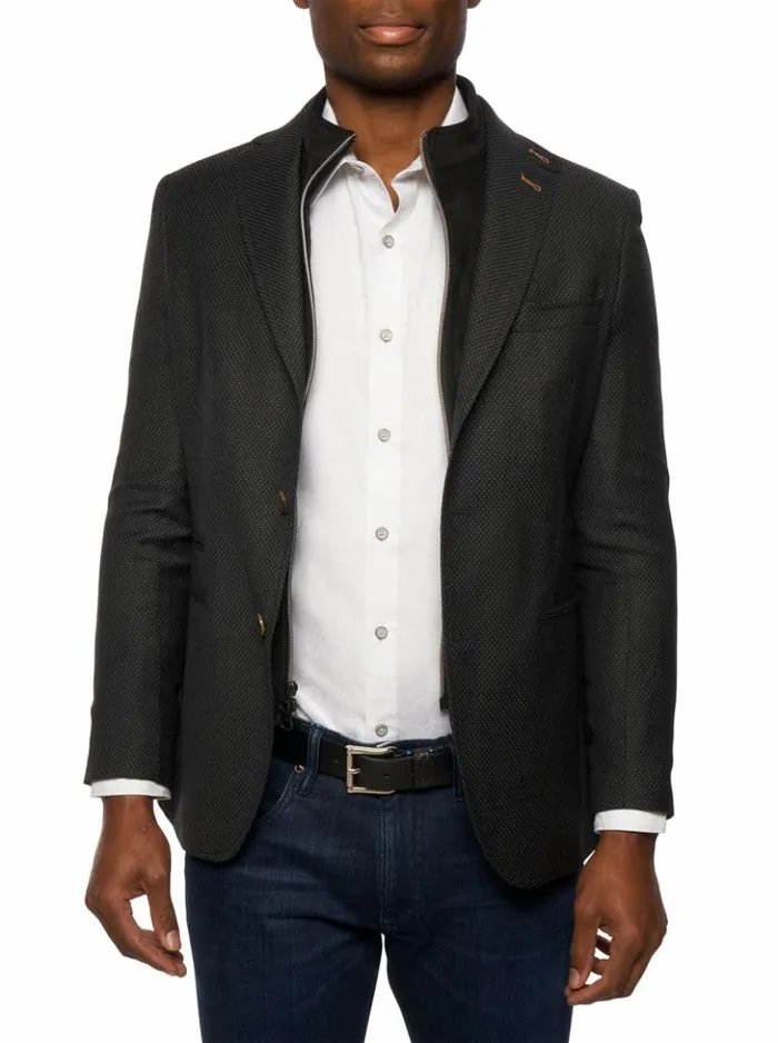 Men Robert Graham Blazers Uptown Xx Blazer Black