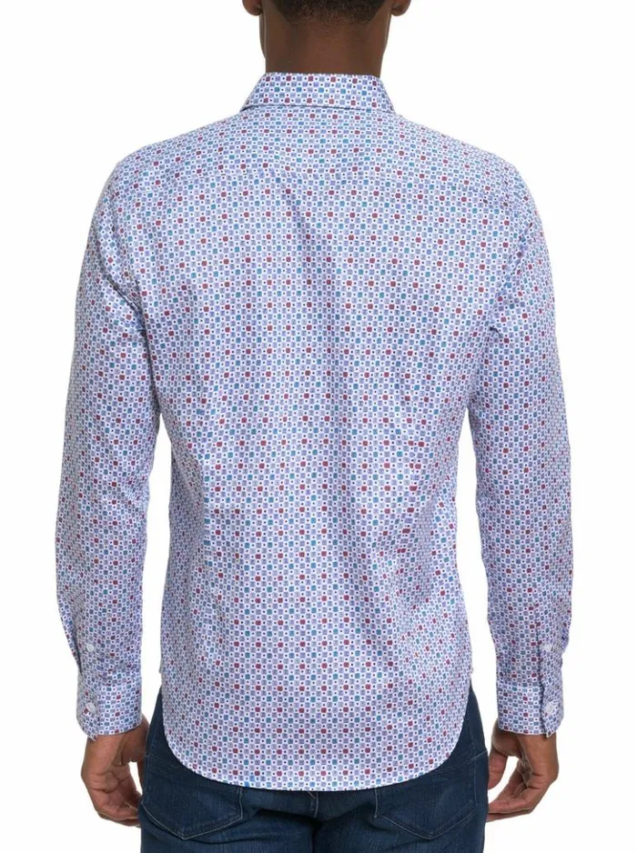 Men Robert Graham Button Down Shirts Favre Long Sleeve Button Down Shirt Multi