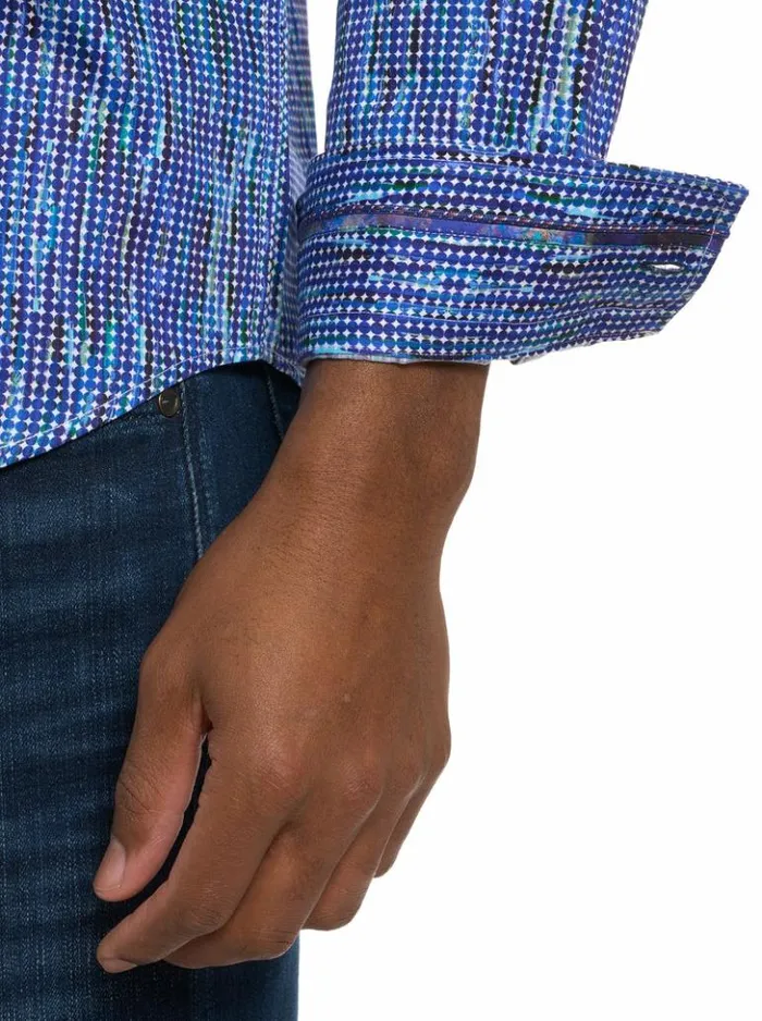 Men Robert Graham Button Down Shirts Frankhauser Long Sleeve Button Down Shirt Multi