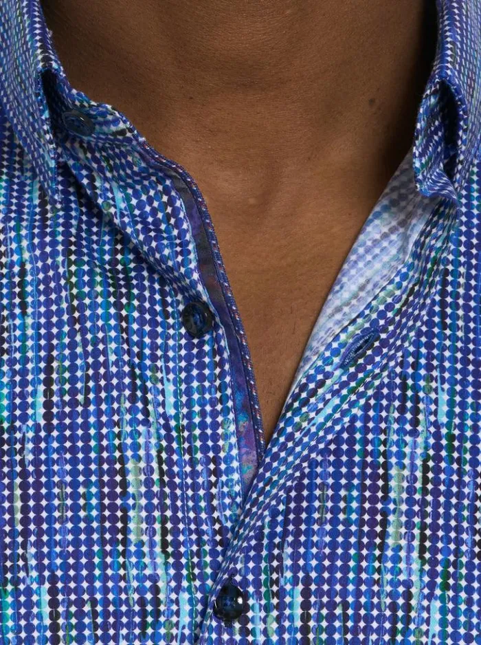 Men Robert Graham Button Down Shirts Frankhauser Long Sleeve Button Down Shirt Multi