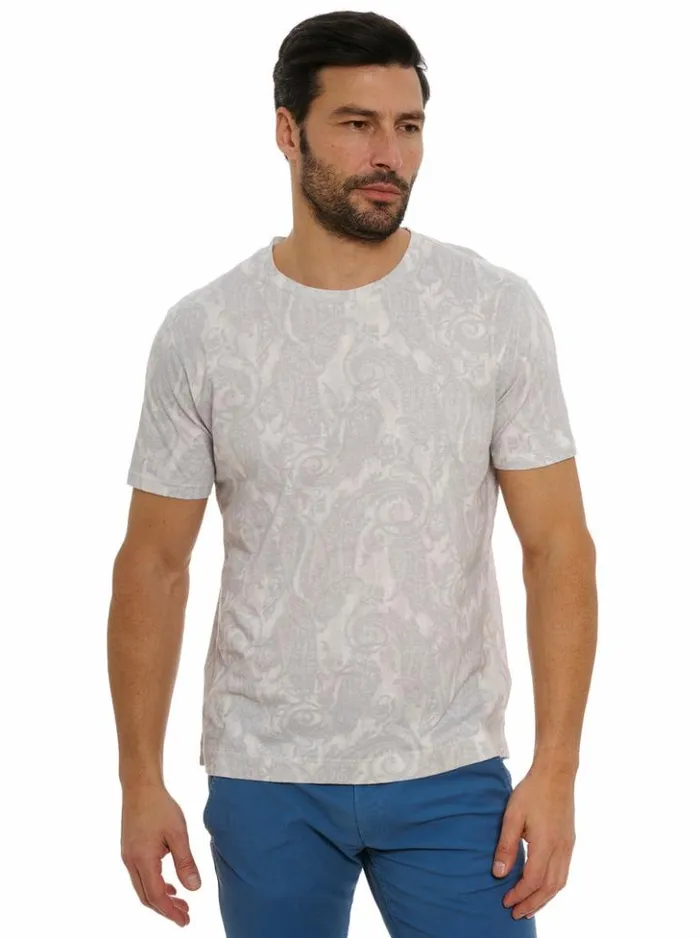 Men Robert Graham Polos and TShirts Bodhi TShirt Navy