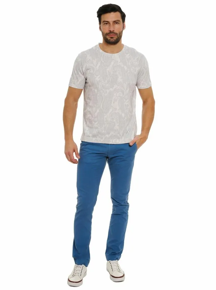 Men Robert Graham Polos and TShirts Bodhi TShirt Navy