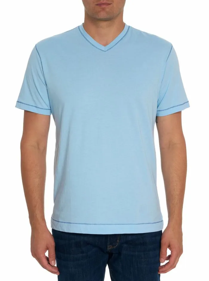 Men Robert Graham Polos and TShirts Eastwood TShirt Black