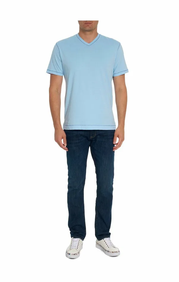 Men Robert Graham Polos and TShirts Eastwood TShirt Black