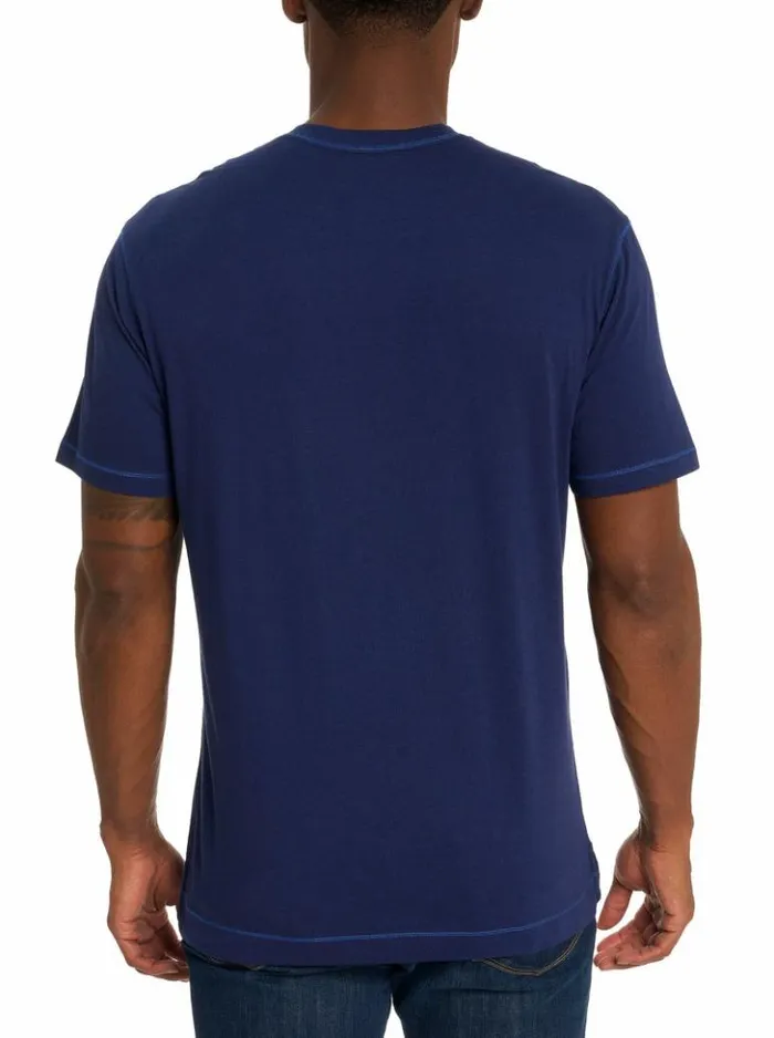 Men Robert Graham Polos and TShirts Eastwood TShirt Black