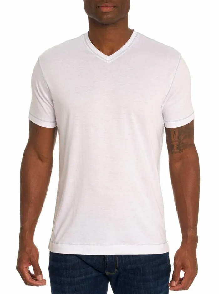 Men Robert Graham Polos and TShirts Eastwood TShirt Black