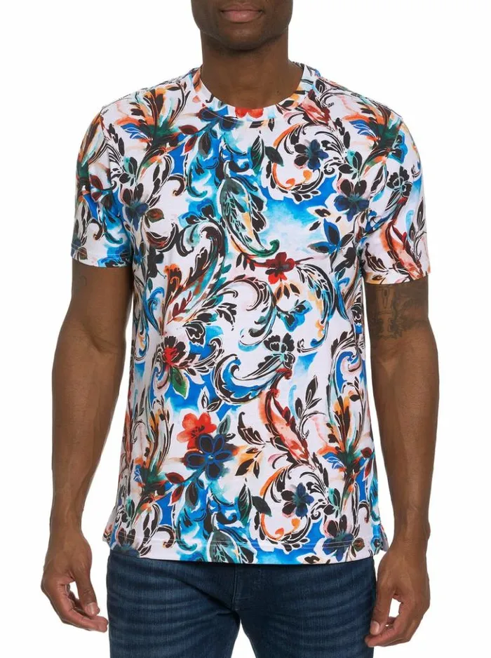 Men Robert Graham Polos and TShirts Lussari TShirt Multi