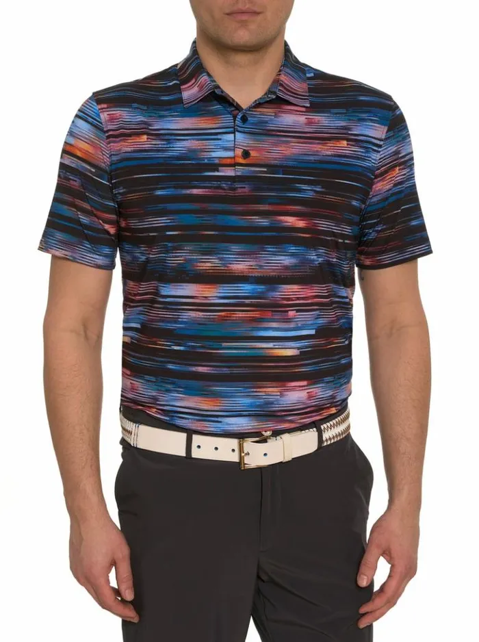 Men Robert Graham Polos and TShirts Watzmann Polo White