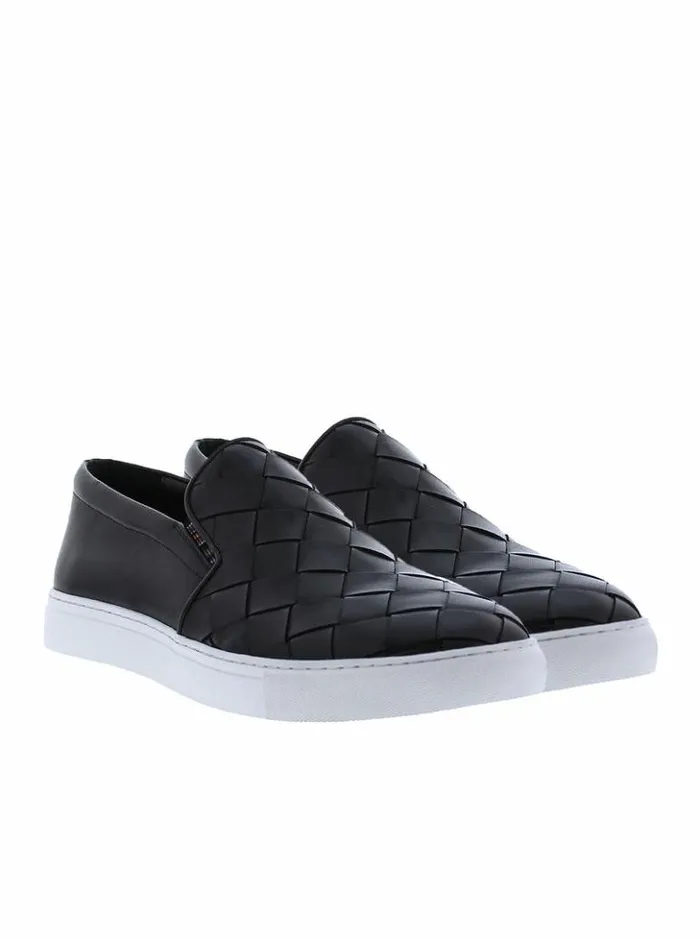 Men Robert Graham Shoes Erosion Slip On Sneaker Black