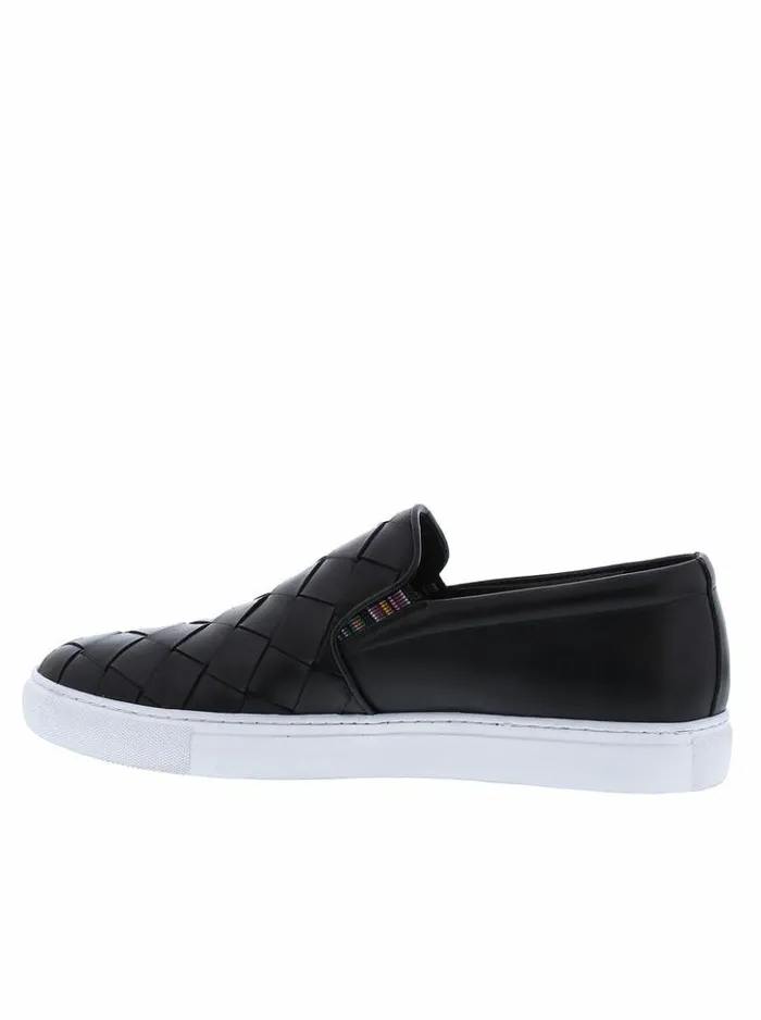 Men Robert Graham Shoes Erosion Slip On Sneaker Black