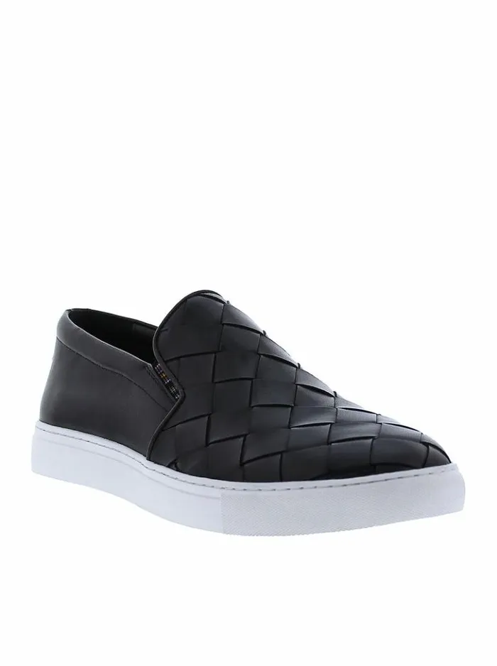 Men Robert Graham Shoes Erosion Slip On Sneaker Black