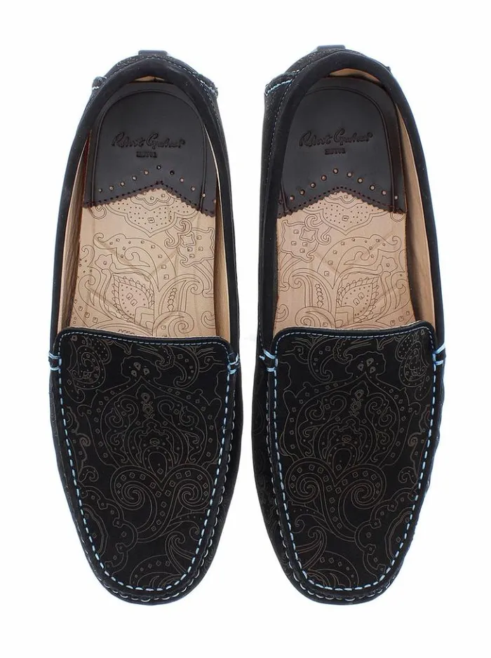 Men Robert Graham Shoes Soprano Loafer Black