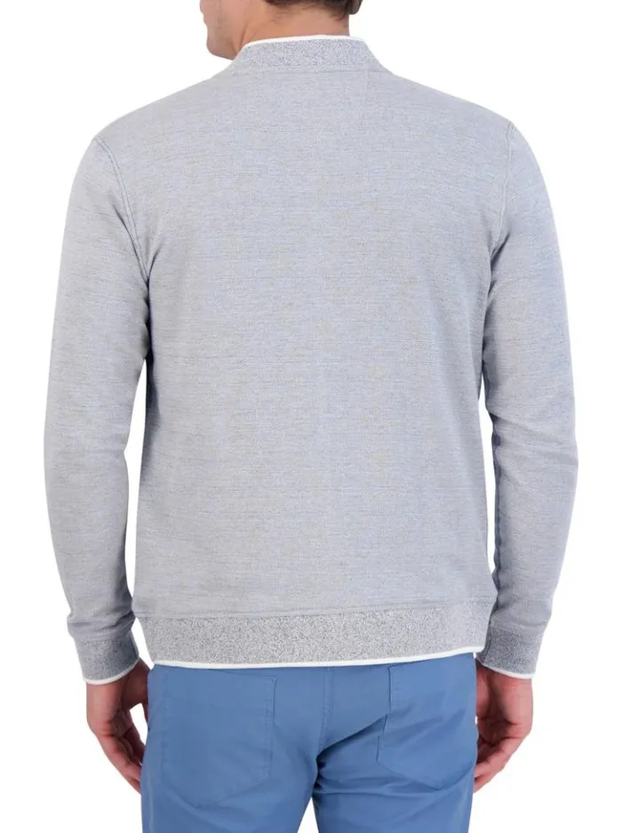 Men Robert Graham Sweaters and Knits Ackerman Long Sleeve Knit Blue