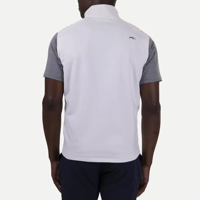Men Rowan Insulated Vest White KJUS Jackets and Vests