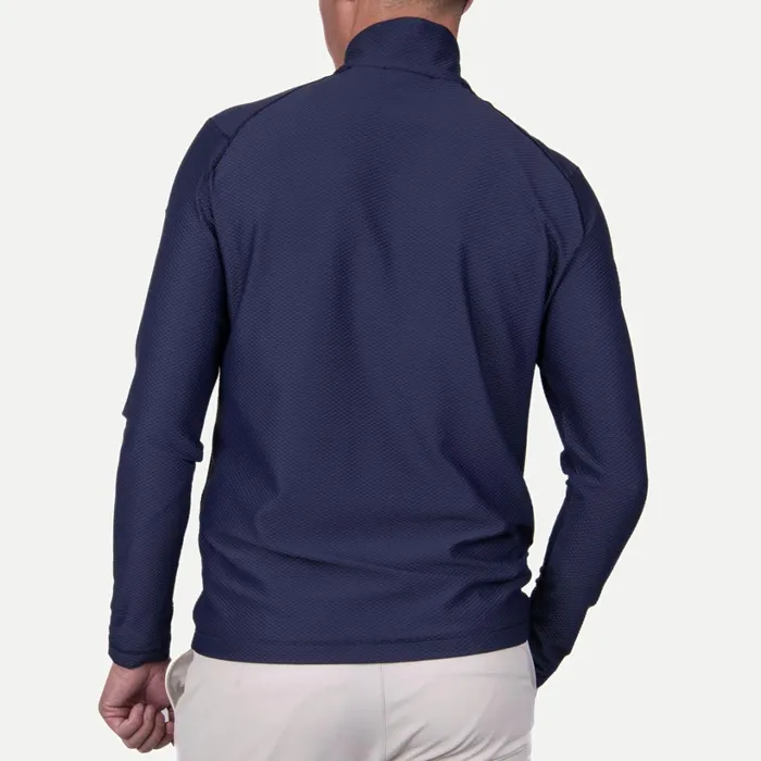 Men Seoul Midlayer HalfZip Atlanta Blue KJUS Midlayers and Sweaters