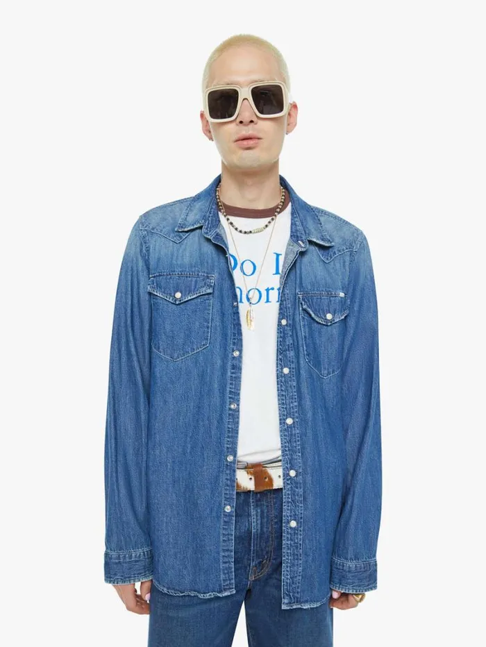 Men Shirts Mother Denim The City Slicker Now That You Mention It