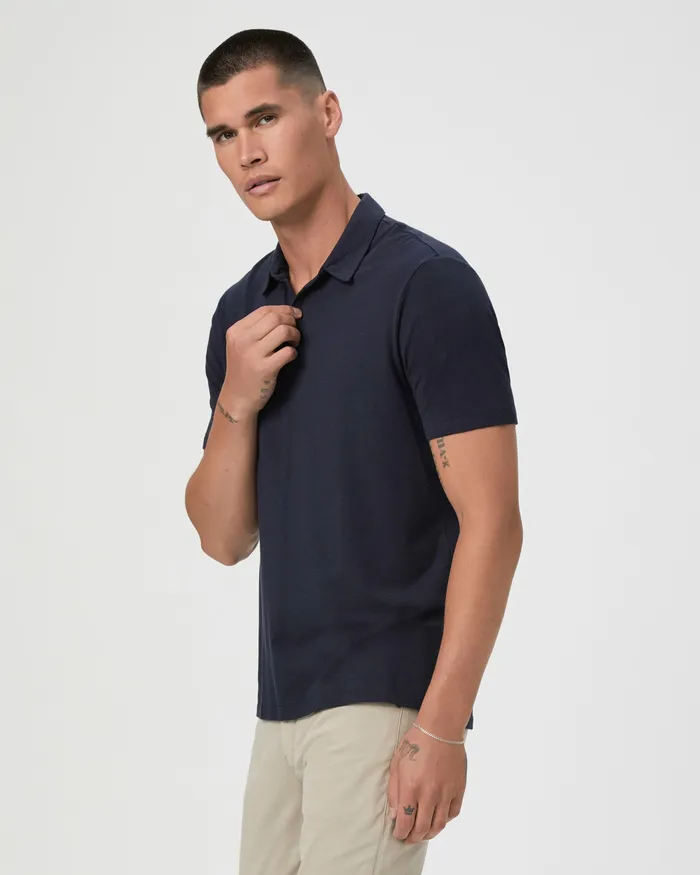 Men Shirts PAIGE Burke Polo Shirt 8211 Deep Anchor Men Shirts PAIGE Burke Polo Shirt 8211 Deep Anchor