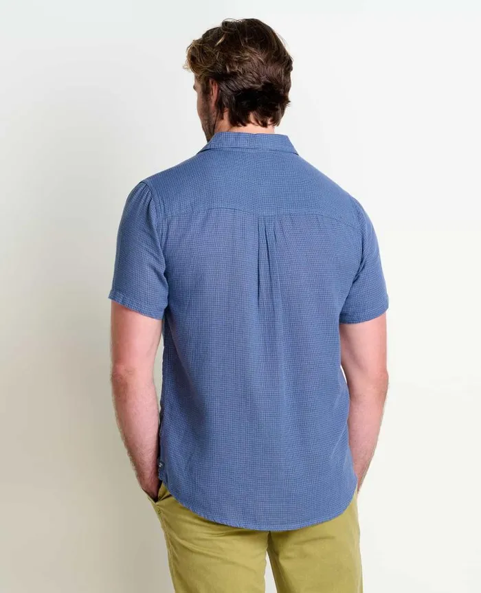 Men Shirts Toad and Co Honcho Short Sleeve Shirt High Tide Ii