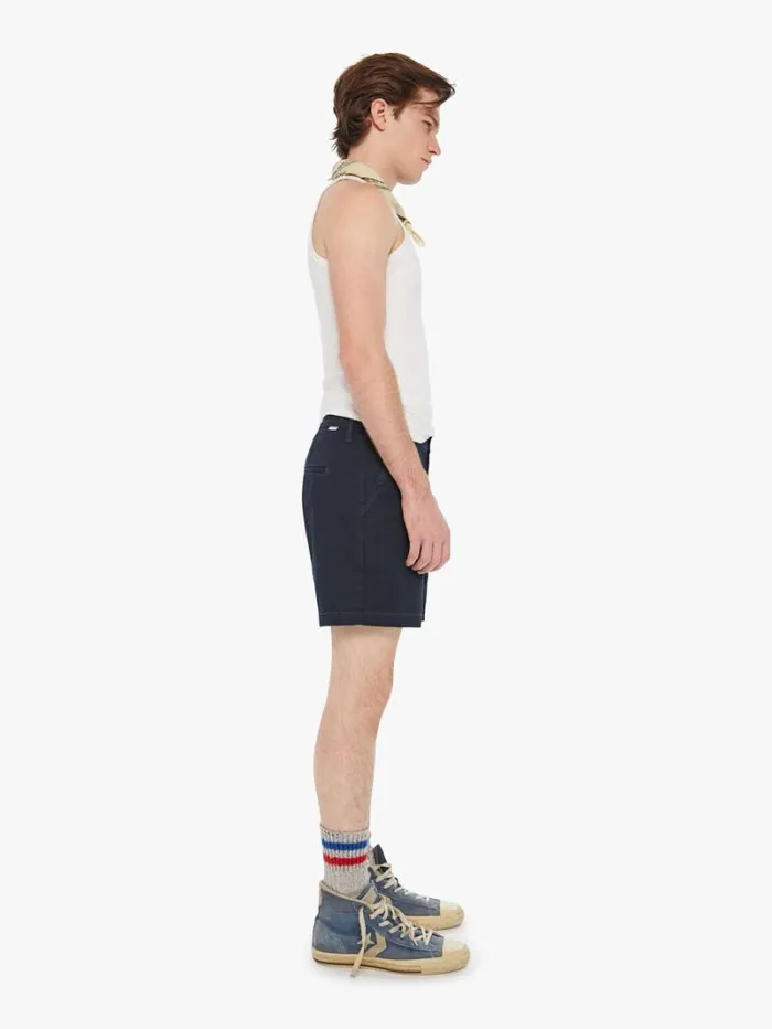 Men Shorts Mother Denim The Big Shot Prep Dark Navy Men Shorts Mother Denim The Big Shot Prep Dark Navy