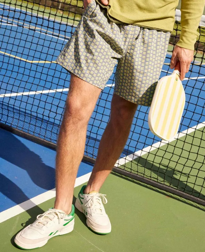 Men Shorts Toad and Co Boundless PullOn Short North Shore Geo Print Ii