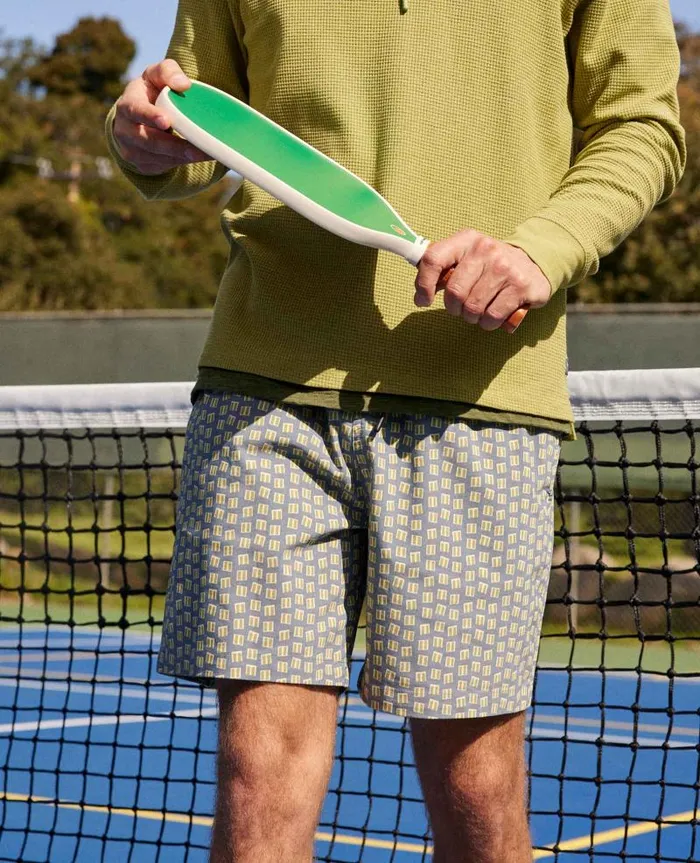 Men Shorts Toad and Co Boundless PullOn Short North Shore Geo Print Ii