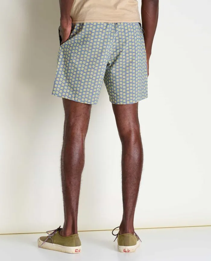 Men Shorts Toad and Co Boundless PullOn Short North Shore Geo Print Ii