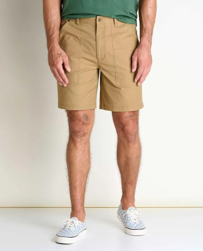 Men Shorts Toad and Co Juniper Short Honey Brown
