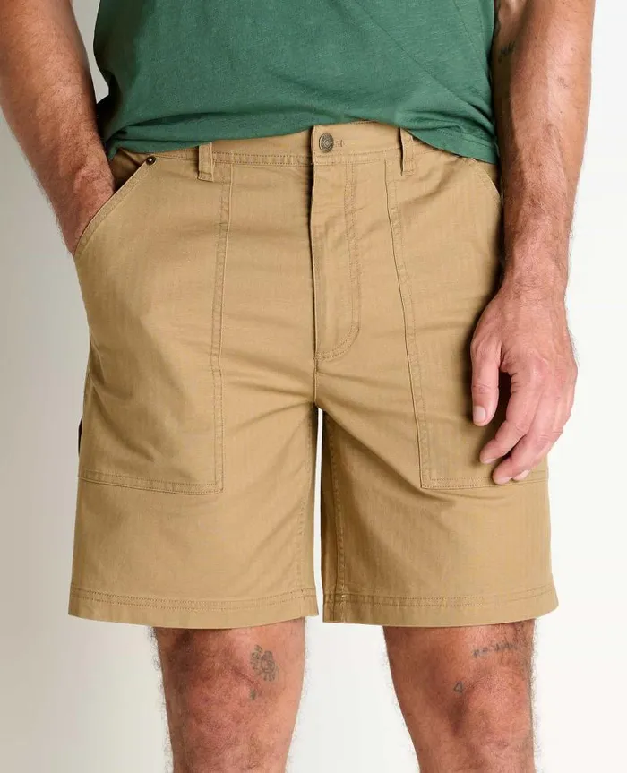 Men Shorts Toad and Co Juniper Short Honey Brown