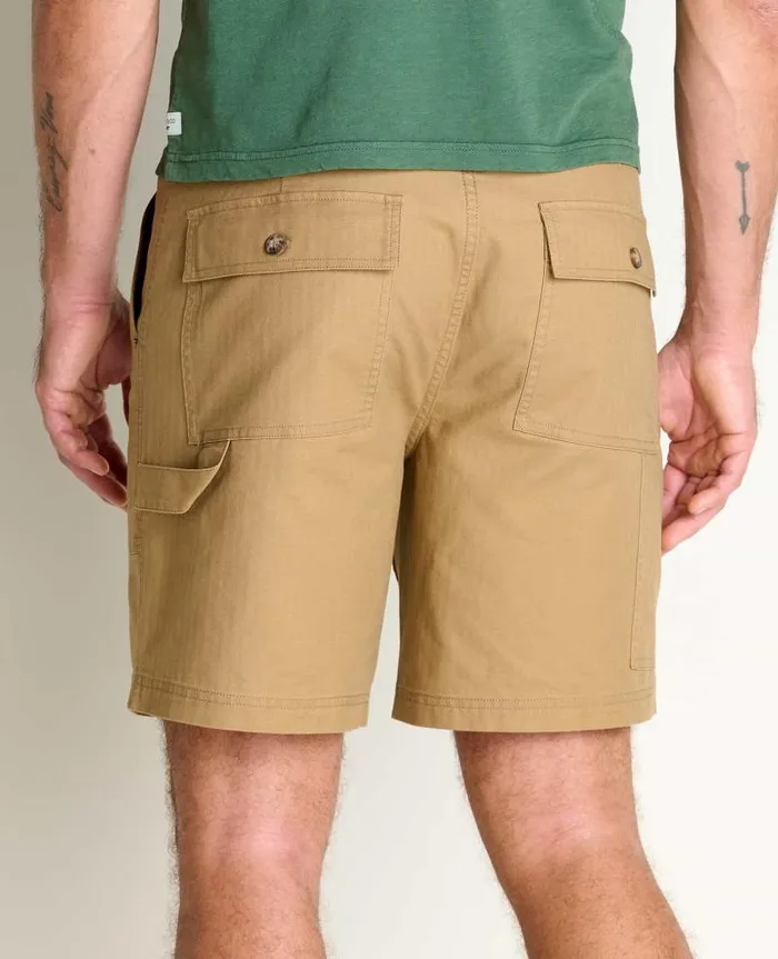 Men Shorts Toad and Co Juniper Short Honey Brown