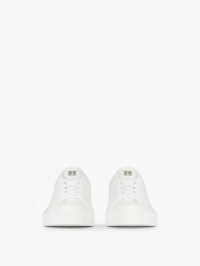 Men Sneakers Givenchy City Sport Sneakers In Leather Whitenavy Men Sneakers Givenchy City Sport Sneakers In Leather Whitenavy