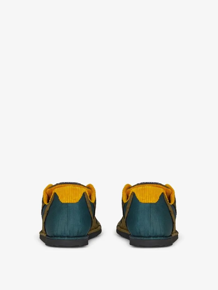 Men Sneakers Givenchy Flat Sneakers In Synthetic Fiber Green Men Sneakers Givenchy Flat Sneakers In Synthetic Fiber Green