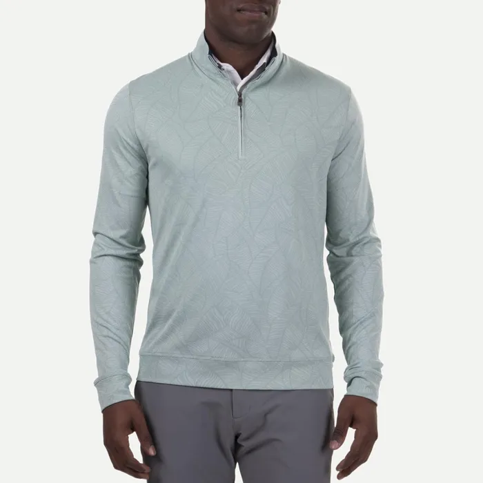 Men Stephen HalfZip Seaglass KJUS Midlayers and Sweaters