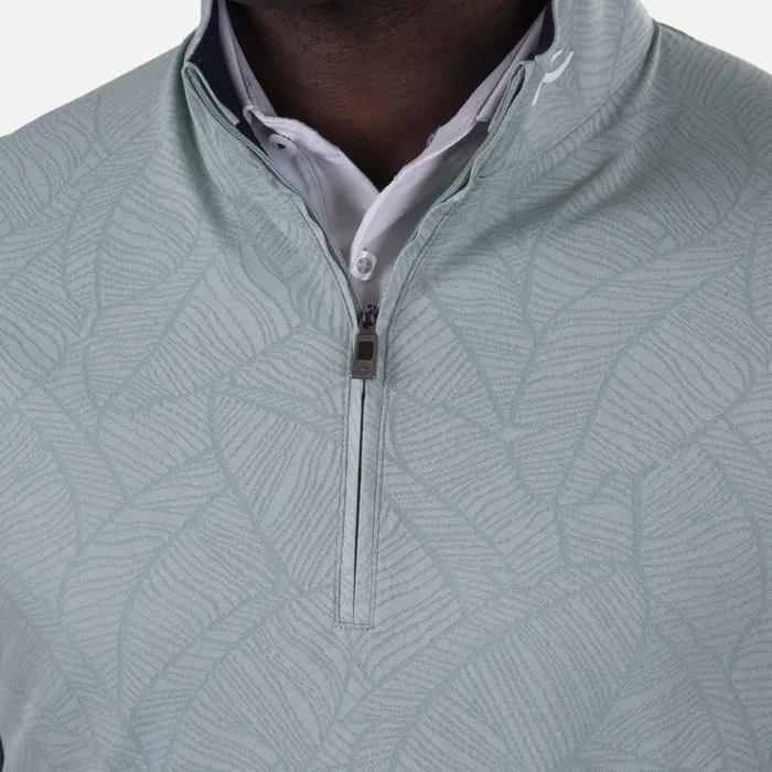 Men Stephen HalfZip Seaglass KJUS Midlayers and Sweaters