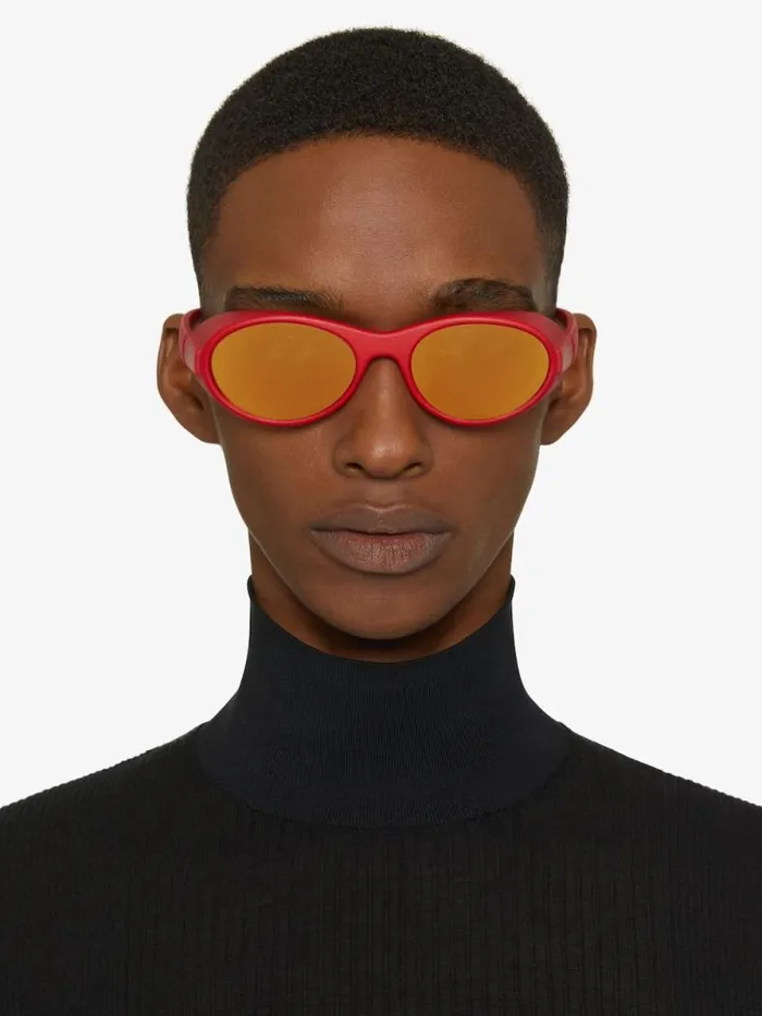 Men Sunglasses Givenchy G Ride Sunglasses In Nylon Red