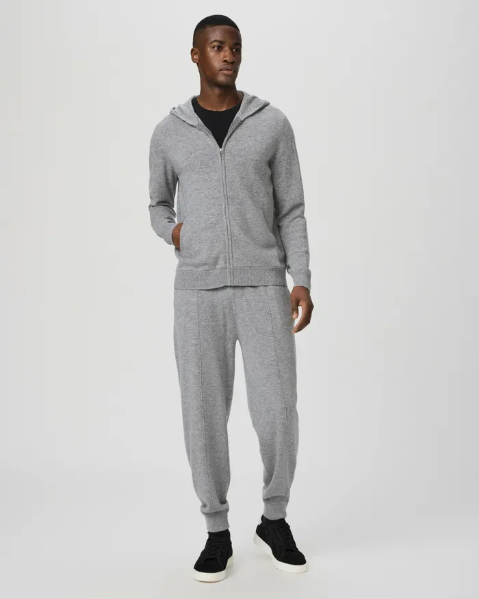 Men Swanson Full Zip Sweater 8211 Tesoro Cashmere Sweaters and Sweatshirts PAIGE