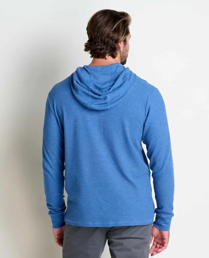 Men Sweaters Jackets and Layers Toad and Co Framer II Long Sleeve Hoodie Cornflower