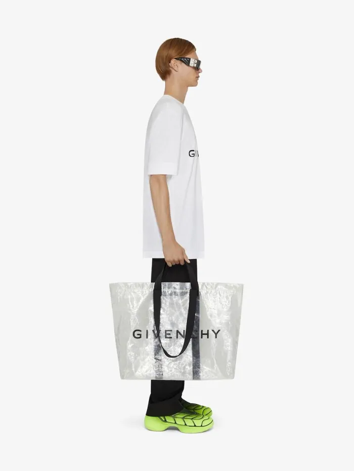 Men TShirts Givenchy GIVENCHY Archetype Oversized Tshirt In Cotton White