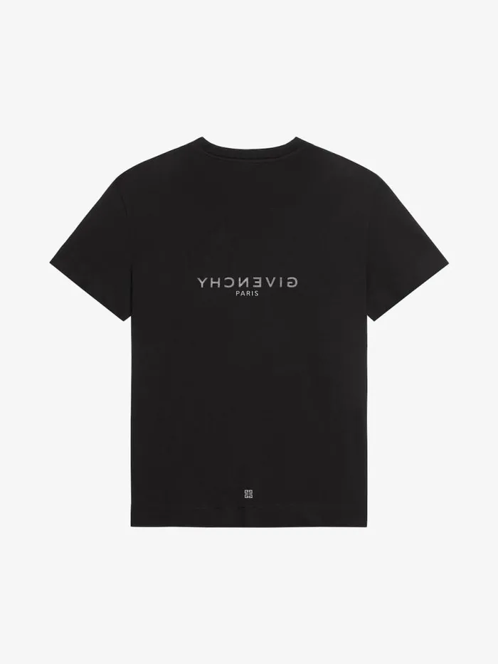 Men TShirts Givenchy GIVENCHY Reverse Oversized Tshirt In Cotton Black