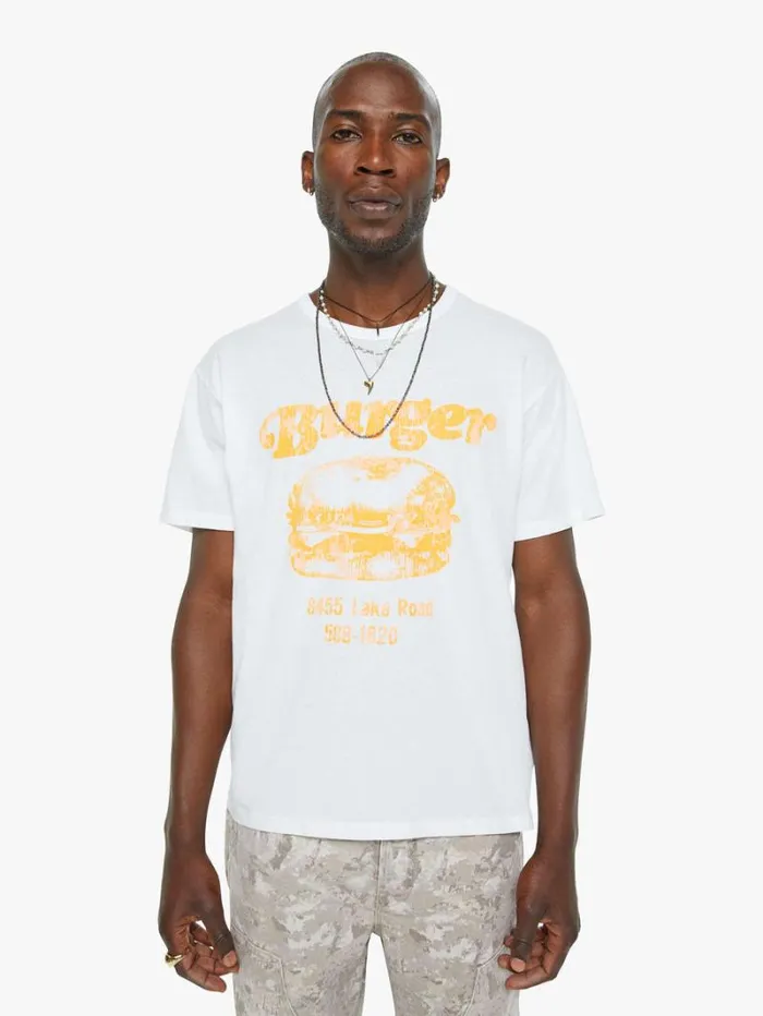 Men Tees Mother Denim The Lowdown Burger