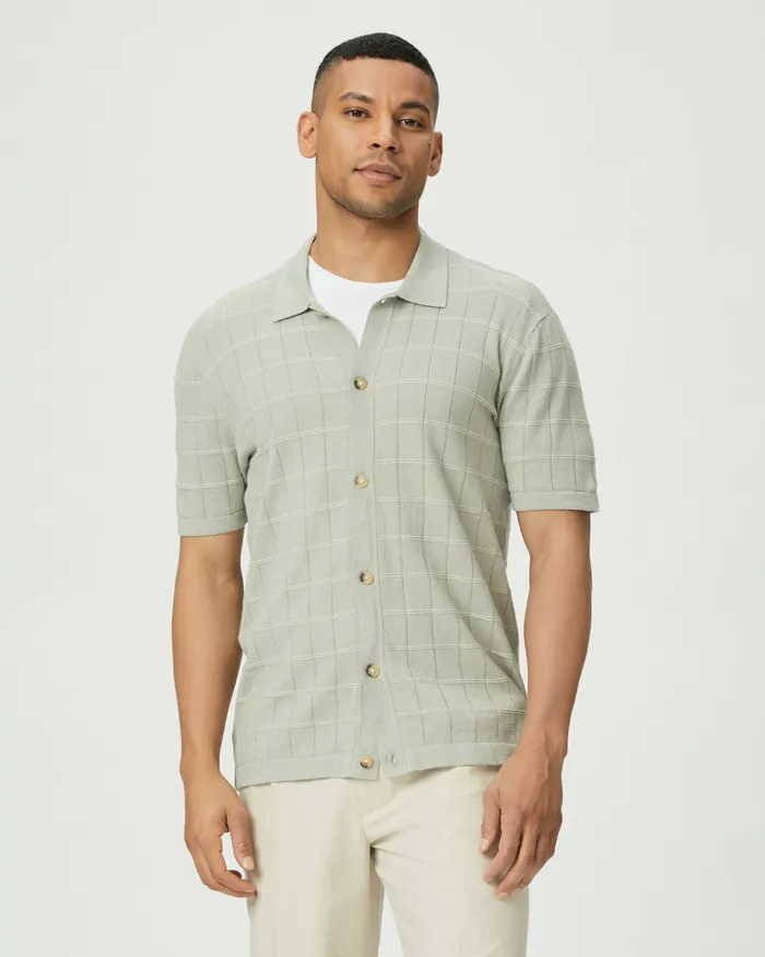 Mendez Sweater Shirt 8211 Zen River Men Sweaters and Sweatshirts PAIGE